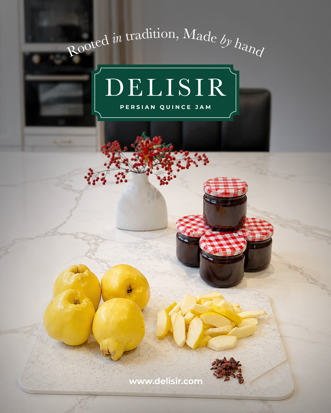 DELISIR Persian quince jam with fresh quince